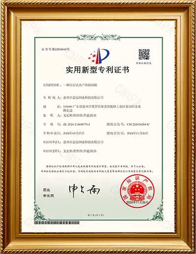 Certificado de Patente de Modelo de Utilidad