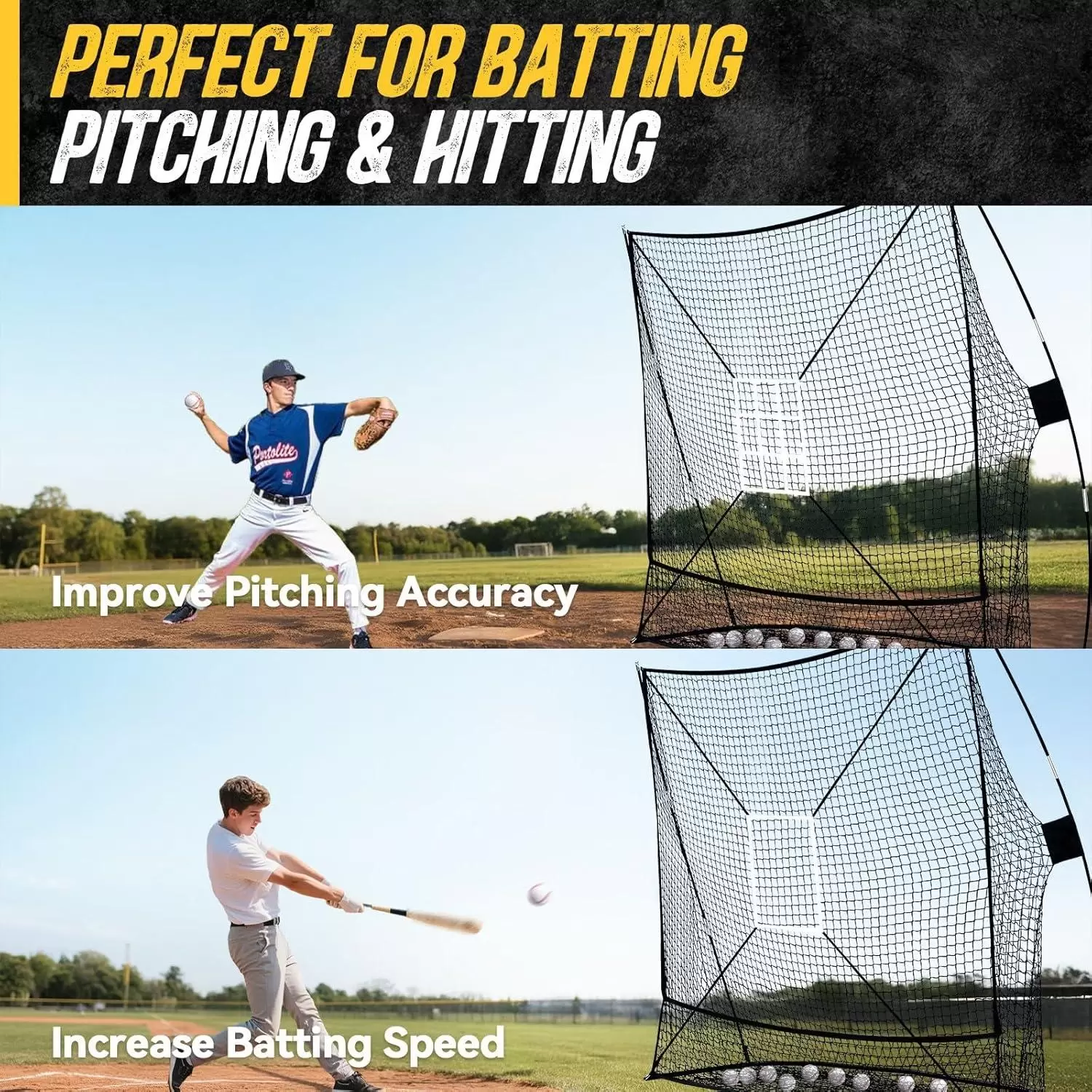 Red de pr&aacute;ctica de b&eacute;isbol