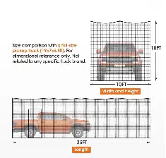 Red de jaula para b&eacute;isbol y softbol (solo la red)