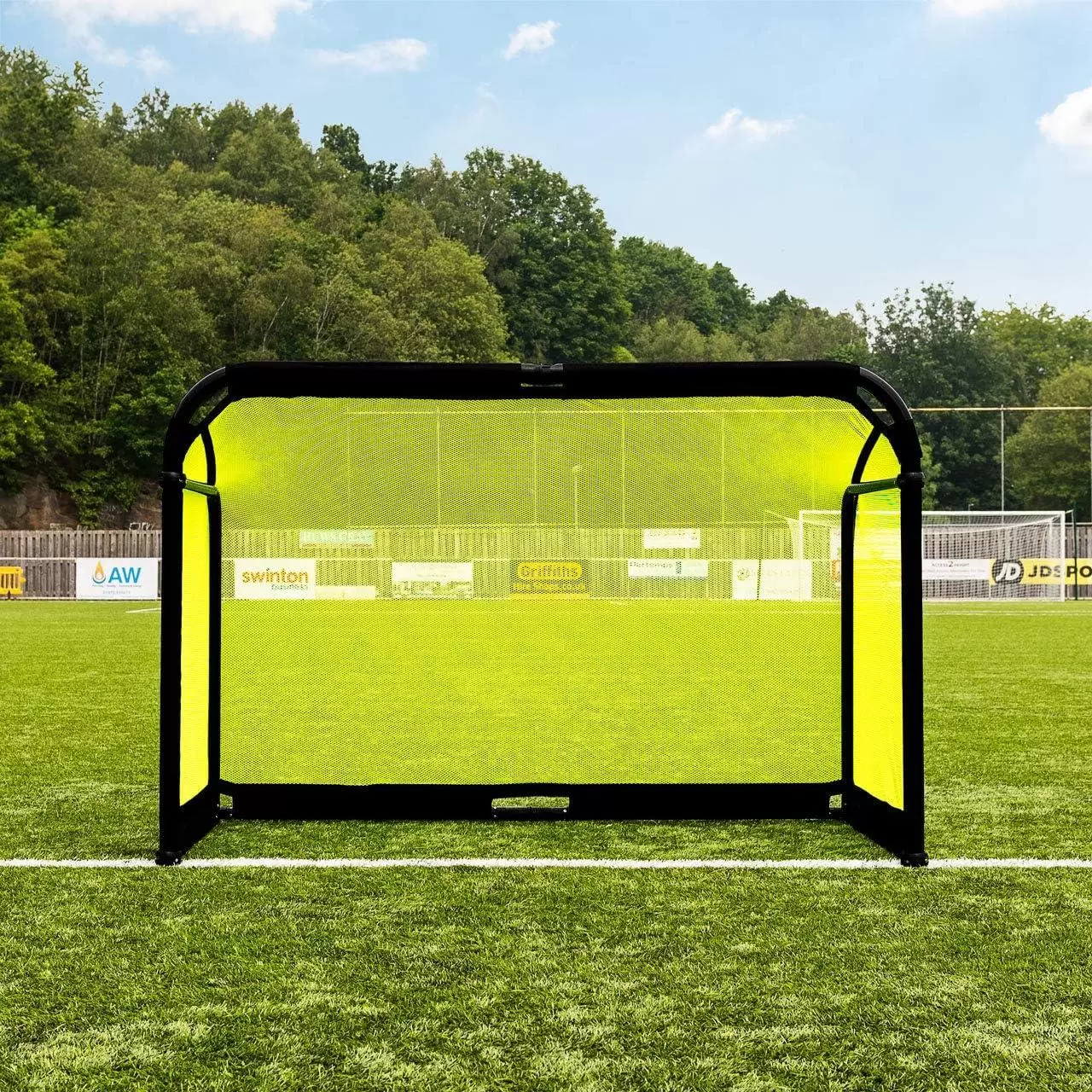 Porter&iacute;a de f&uacute;tbol plegable de tubo de aluminio