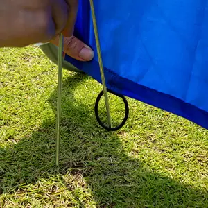 Porter&iacute;a de f&uacute;tbol port&aacute;til con objetivo