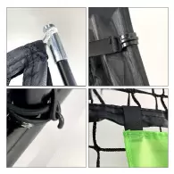 Red de pr&aacute;ctica digital para disc golf de 2,13 x 2,13 metros.