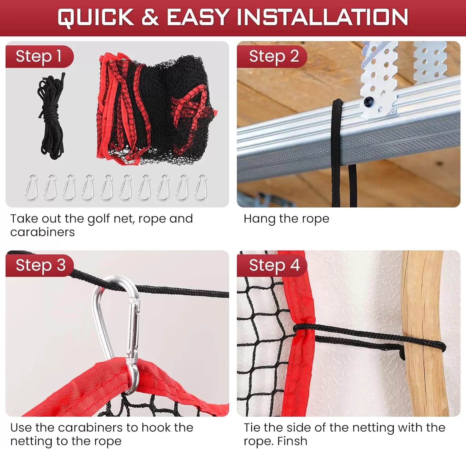 Red de golf (solo red) &Iota;