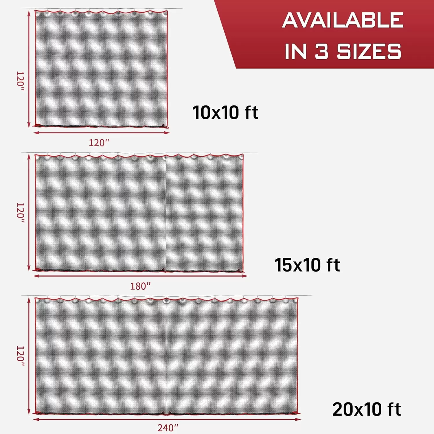 Red de golf (solo red) &Iota;