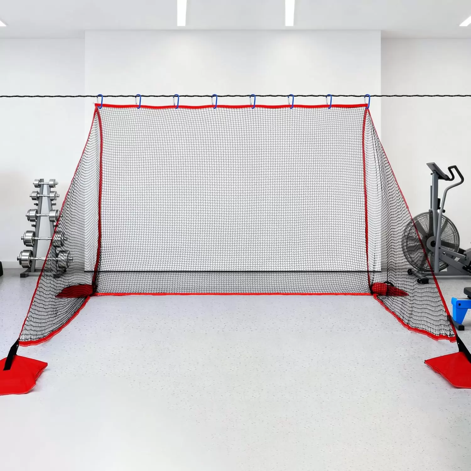 Red perimetral y red de barrera plana