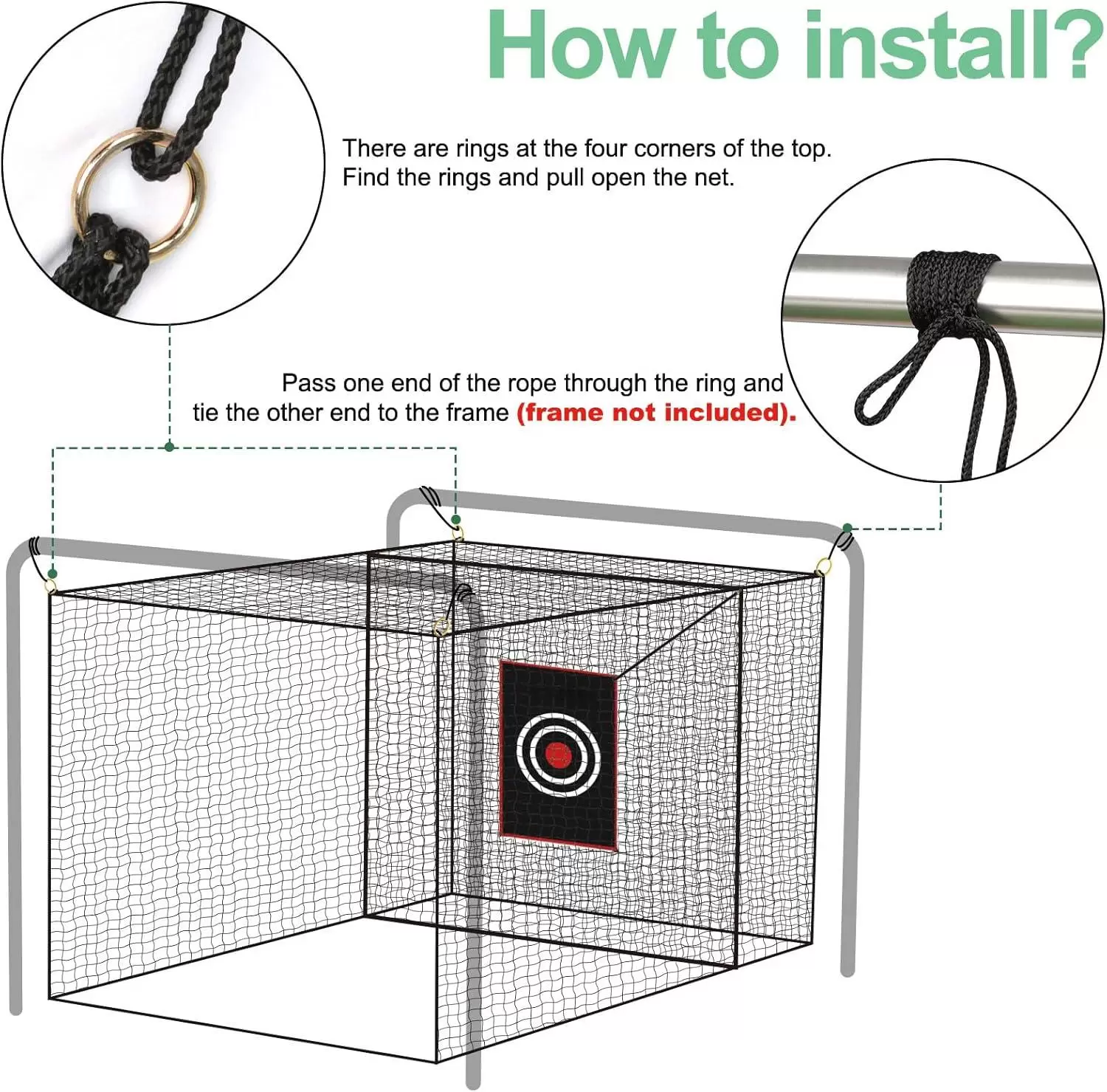 Red de golf (solo red) II