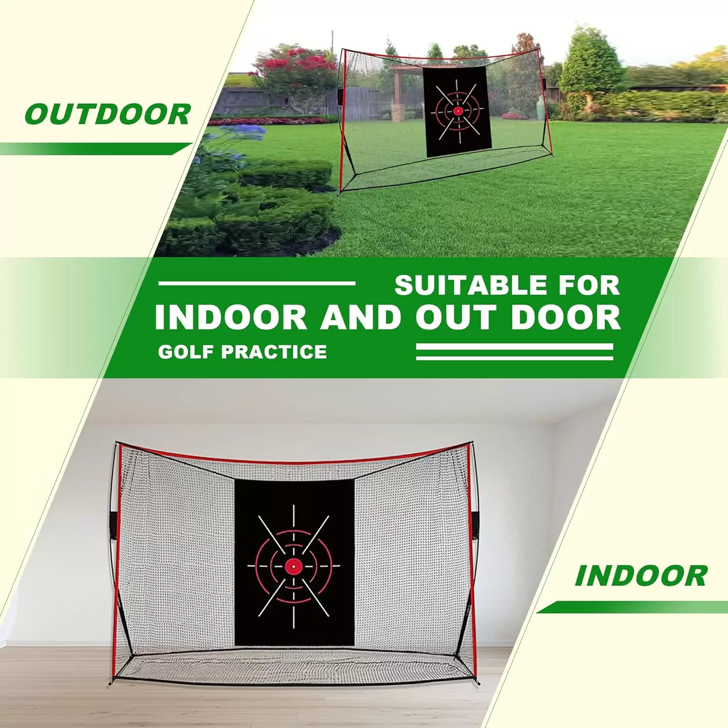 Red de pr&aacute;ctica de golf I