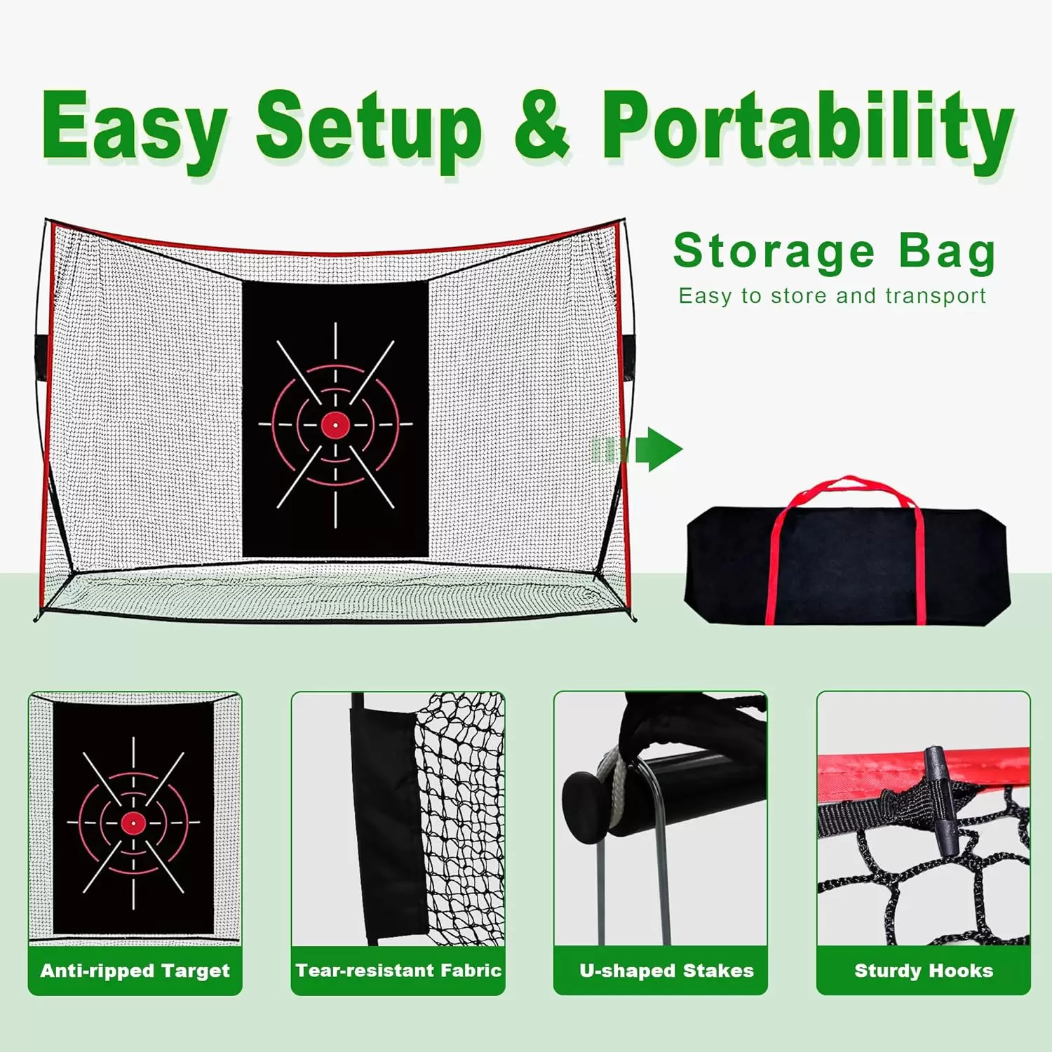 Red de pr&aacute;ctica de golf I