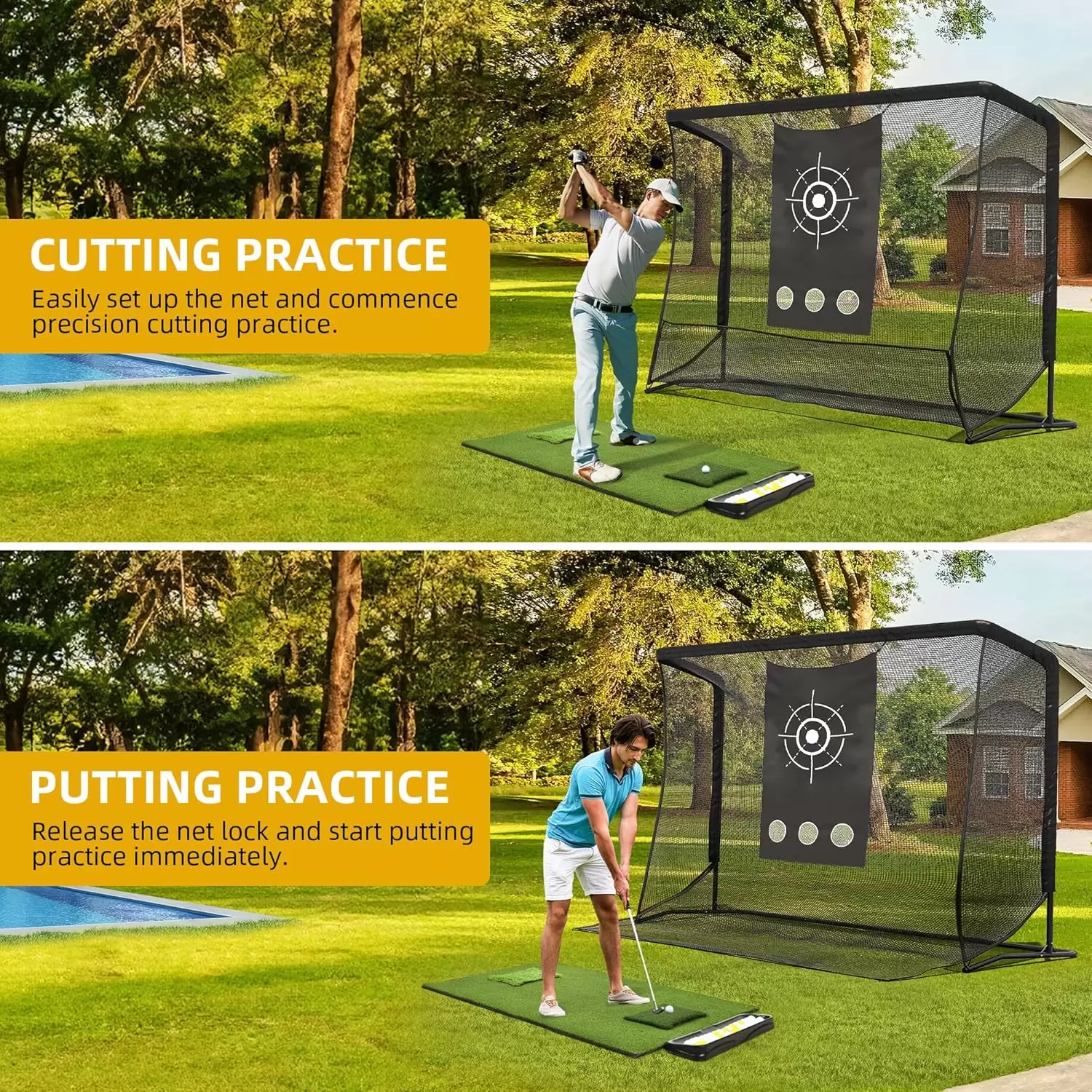 Red de pr&aacute;ctica de golf III