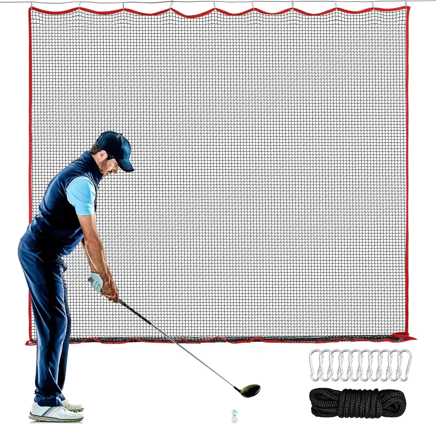 Red de golf (solo red) &Iota;
