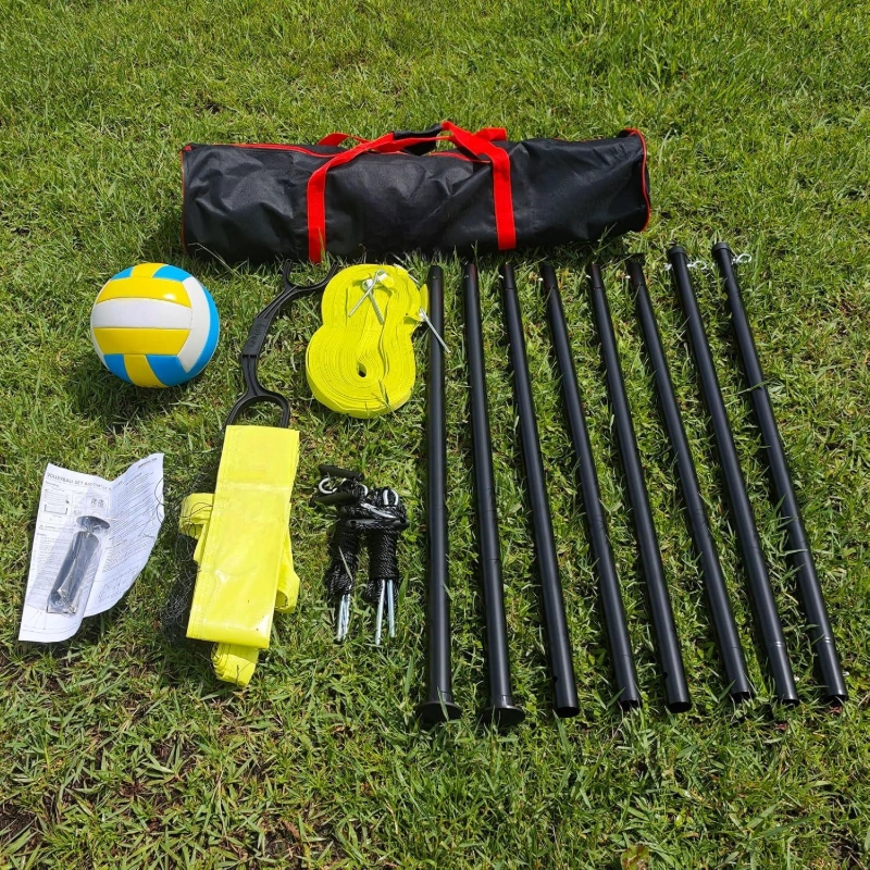 Red de entrenamiento de voleibol multifuncional de longitud ajustable