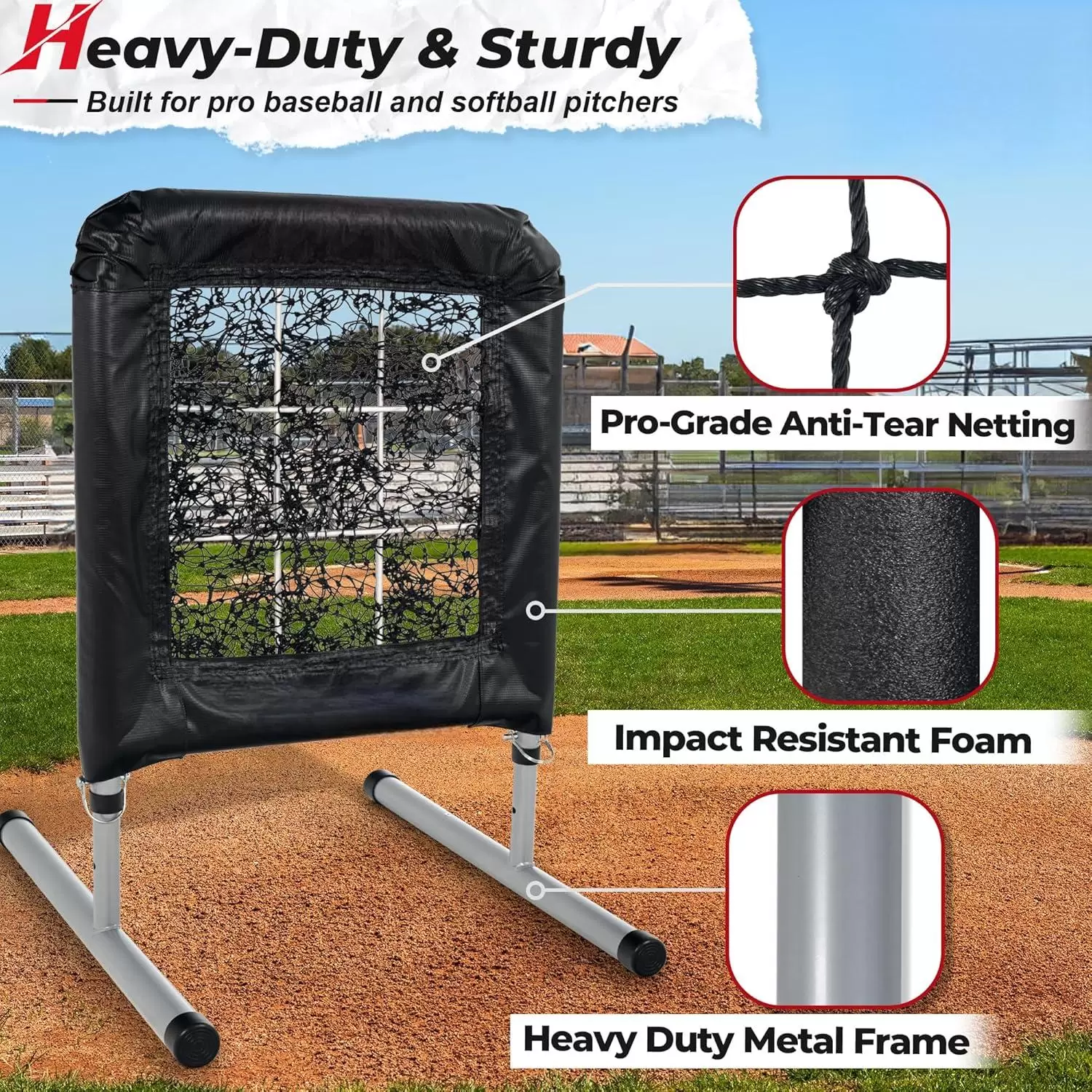 Gu&iacute;a de ingenier&iacute;a de 9 hoyos de la mejor red para lanzadores de b&eacute;isbol y red para lanzamientos de b&eacute;isbol: dise&ntilde;o de precisi&oacute;n de entrenamiento y resistencia al impacto